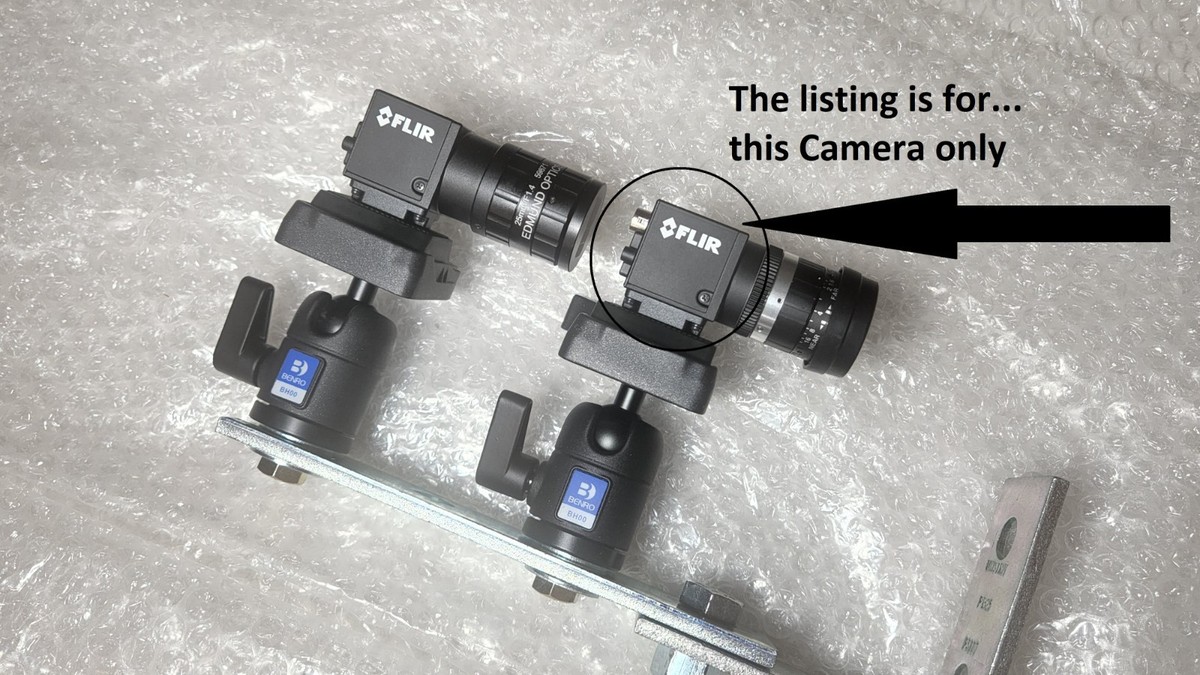 NEW (Pulls) FLIR BFS-PGE-16S2C-CS Blackfly S GigE PoE 1.60MP
