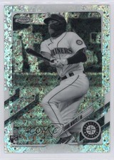 2021 Topps Chrome Black and White Mini-Diamond Refractor Evan White #61 zr9
