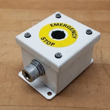 Saginaw Control SCE-1PBI, Type 12,4 Industrial 22.5mm Pushbutton Enclosure