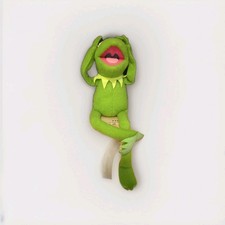 VTG 1976 Fisher Price Kermit the Frog Plush Doll 18 Stuffed Jim Henson 850
