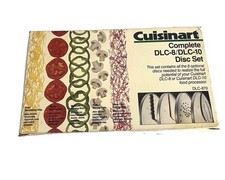 Cuisinart New DLC-870 Complete Disc Set 8 Bla...