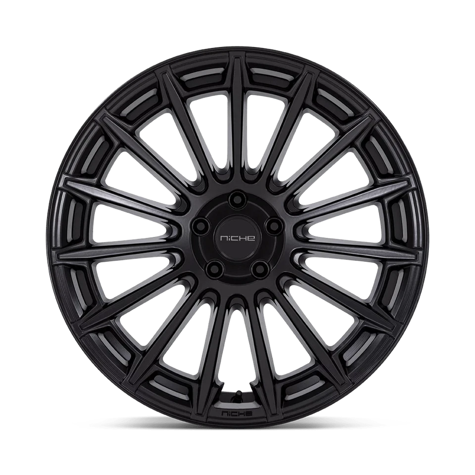 Rueda 20x10,5 Nicho M274 Amalfi Negro Mate 5x120 (20mm) Foto 3 de 4