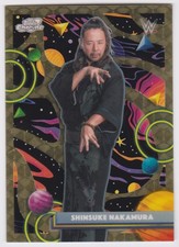 Marketplace image: 2026 TOPPS COSMIC CHROME WWE SHINSUKE NAKAMURA SUPERFRACTOR 1/1 #173
