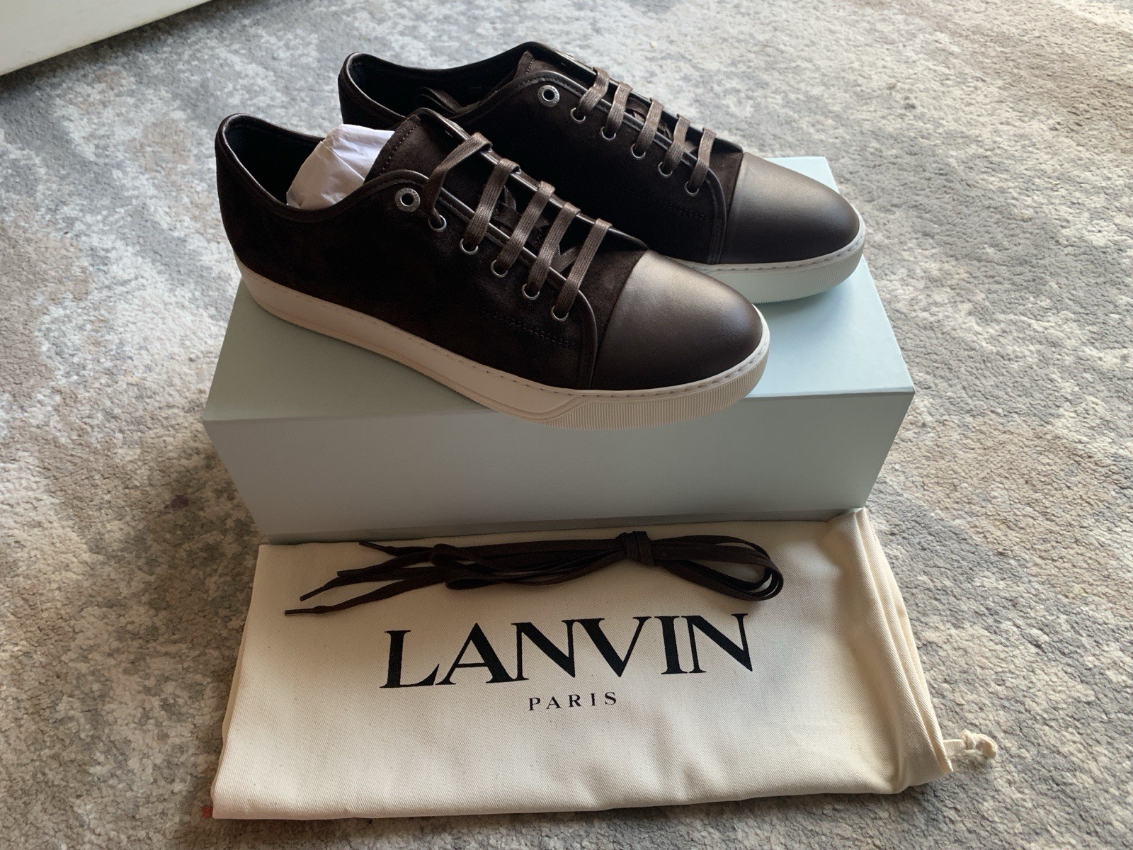 Lanvin DBB1 Lace-Up Sneakers image 4