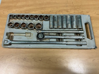 John Deere USA 1/2 Drive Metric Socket Set