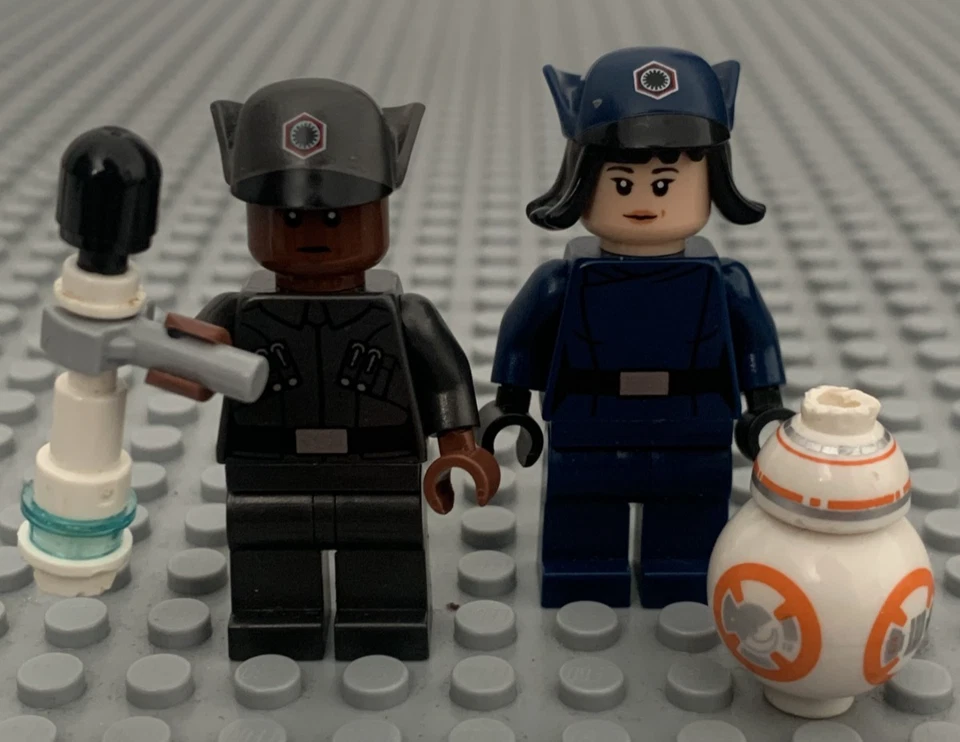 Lego Rose Tico Finn BB-8 Droide Minifiguras Oficial de Primera Orden 75201 sw0901 A9 43 Foto 2 de 3
