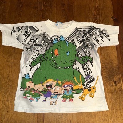Rugrats T Shirt Youth Size L 10/12Tommy Tommy Chucky Reptar Nickelodeon VTG 1997