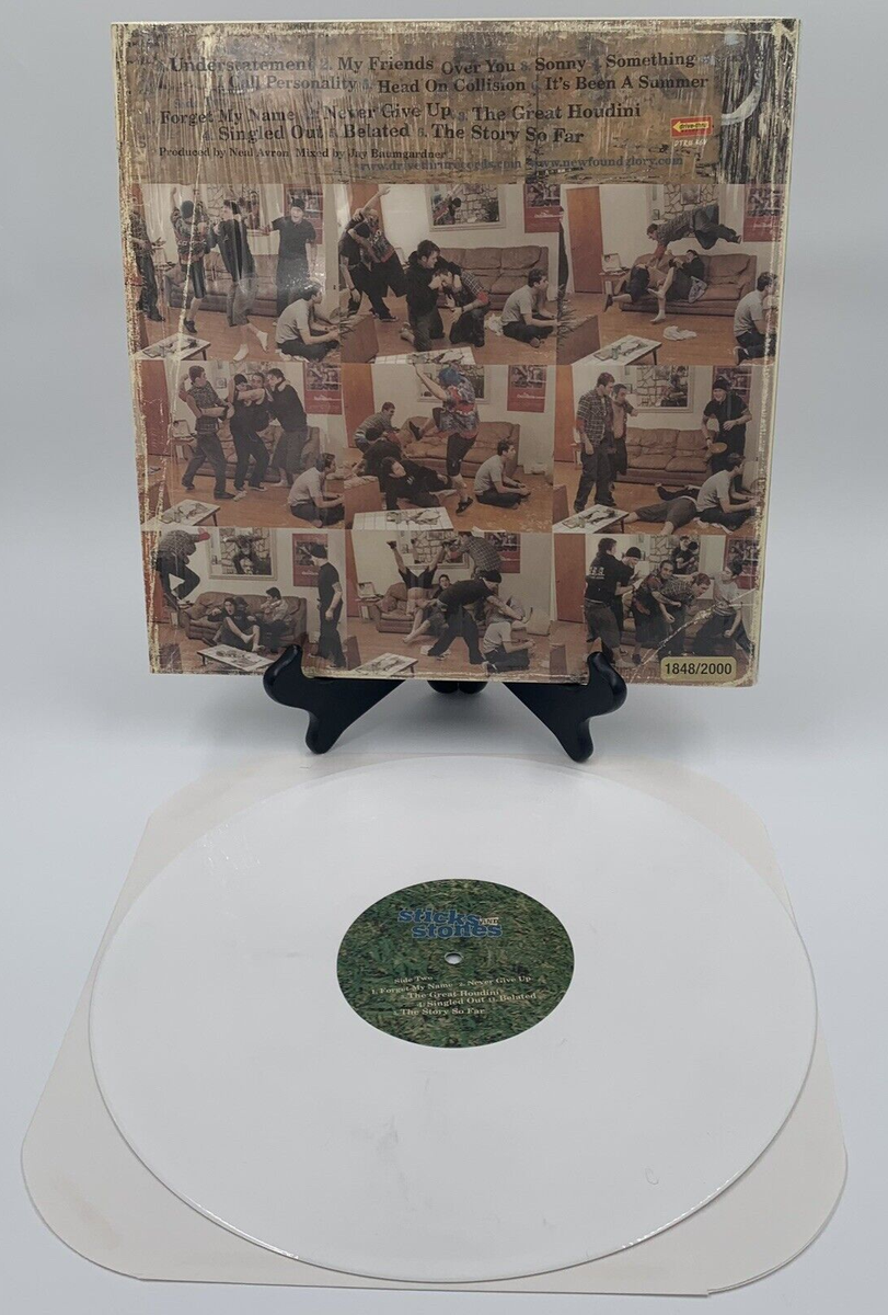 New Found Glory Sticks And Stones USホワイト New Found Glory Sticks And Stones Original Numbered Press