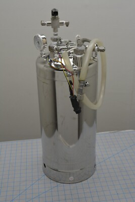 #ad T304 SST PRESSURIZED CHEMICAL CANISTER 140PSI ALLOY PRODUCTS CORP $400.68