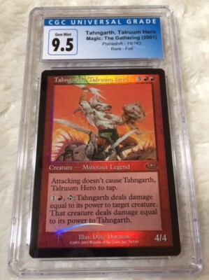 Tahngarth, Talruum Hero Planeshift MtG CGC 9.5 2001 FOIL 74/143 | eBay