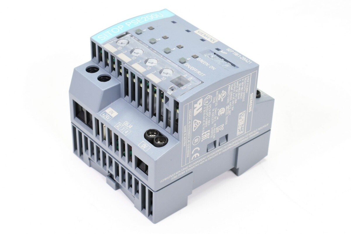 SIEMENS 6EP1961-2BA21, Selectivity module, E02