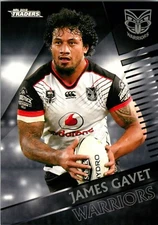2018 NEW ZEALAND WARRIORS NRL Card JAMES GAVET Traders