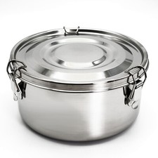 Lunchbox mit Deckel 900 ml Edelstahl Brotdose auslaufsicher Essensbehälter