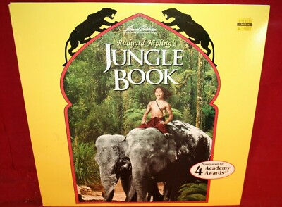 Laserdisc Q * Jungle Book: Rudyard Kipling's * Sabu Joseph Calleia [ID3184HL]