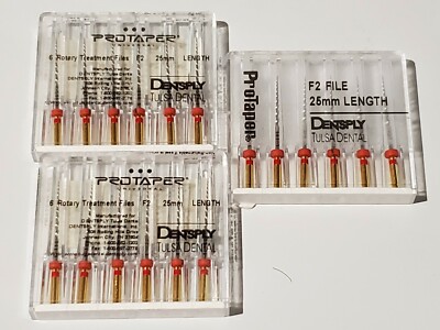 Dentsply Rotary ProTaper Universal Engine NiTi File 25mm F2 (6 files each pack)