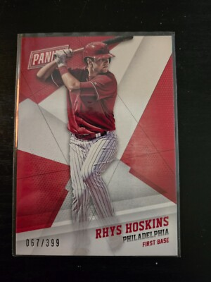 #ad 2017 Panini Black Friday 399 Rhys Hoskins #RH Philadelphia Phillies $2.99