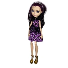 Ever After High Enchanted Picnic Raven Queen Doll Purse Headband 11 in