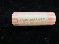 Roll of 40 2013 P 25c Great Basin  National Park Quarter Dollars