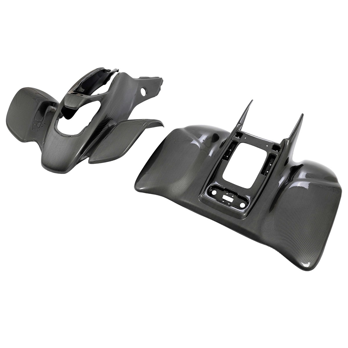 Front & Rear Fender Carbon Fiber Style For Honda Sportrax 400