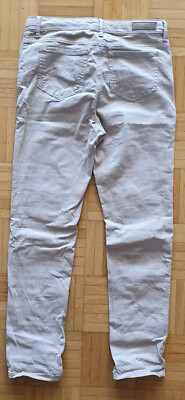 Mexx, Mädchen Chinohose, Baumwolle, Gr. 152, Beige, gebraucht