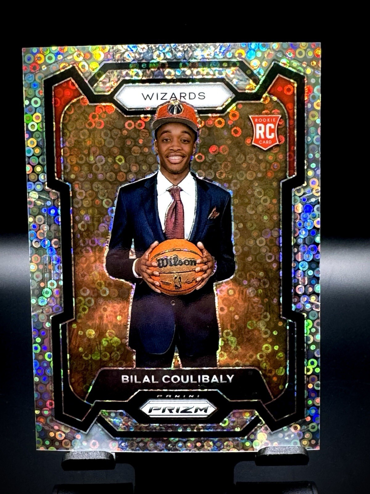 2023-24 Panini Prizm Bilal Coulibaly RC Variation #153 Prizms Fast Break