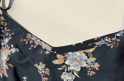 Women’s 2X Dress Speed Control Floral Boho Handkerchief Style - Picture 3 of 5