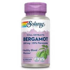 Solaray Advanced Formula Bergamot Cardiovascular Support 60 Vegcaps, 30 Serv.