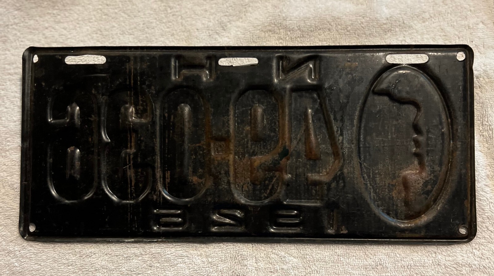 LICENSE PLATES NEW HAMPSHIRE OLD MAN 49-036 1926 REPAINT SOLID | eBay