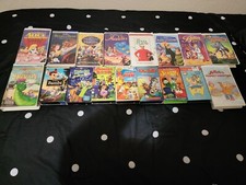 17 VHS tapes/5 dvds 2.00 each or 25 for all. Very good condition