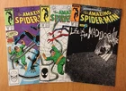 Lot of 3 AMAZING SPIDER-MAN: 295, 297 (NM), 296 (VF+/NM-) Super Bright & Glossy!