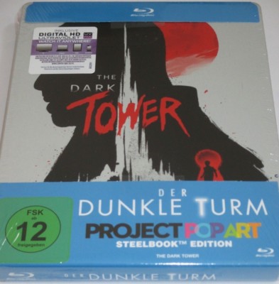 Steelbook - Der dunkle Turm - Blu-ray/NEU/Horror/Idris Elba/Stephen King
