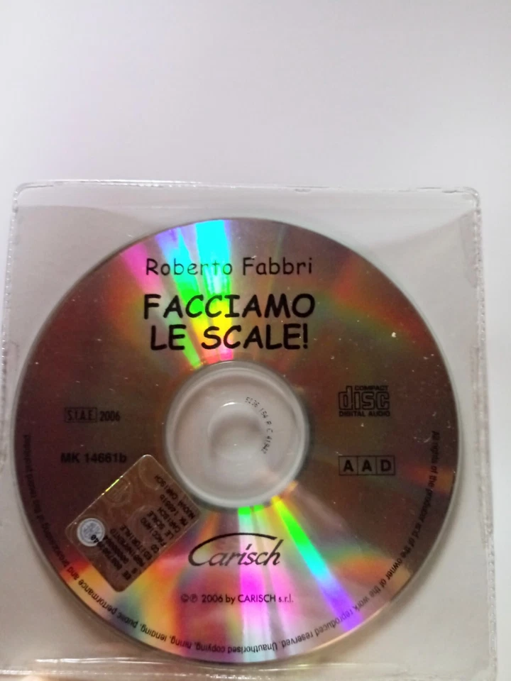 FABBRI - Facciamo le scale ! per chitarra Spartito Metodo + Basi su CD Nuovo - Immagine 3 di 3