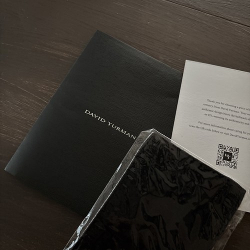 David Yurman Jewelry Care Instructions & Polishing Cloth Sealed New - Picture 4 of 9