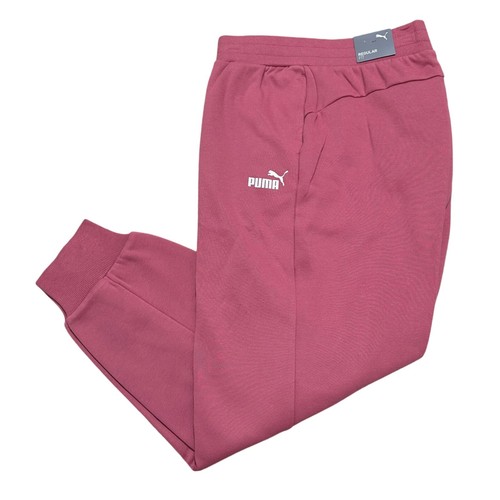 Puma Womens Plus Size 2X Mauvewood Athletic Jogger Essential Sweatpants NWT - Picture 3 of 12
