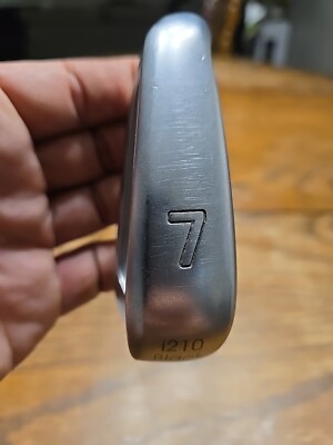 Left Hand PING i210 Black Dot 7-Iron Stiff Flex Steel fitting club