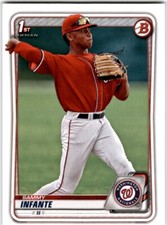 2020 Bowman Draft #BD-48 Sammy Infante