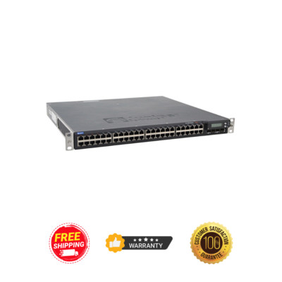 JUNIPER EX4200-48P  48X 10/100/1000 DUAL AC PSU SWITCH * WARRANTY *