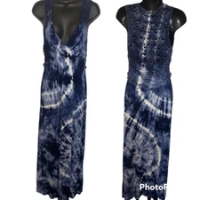 AB Studio Tie Dye Maxi Dress 