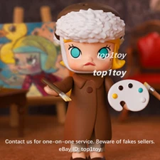 POP MART x KENNYSWORK Molly Auction Molly Vava Brown Mini Figure