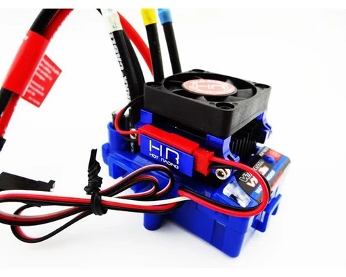 Hot Racing Traxxas VXL-3s ESC Aluminum Heat Sink & HV Fan Slash Stampede Rustler