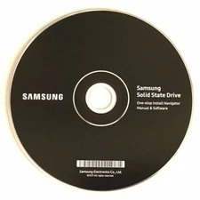 Samsung Solid State Drive One-stop Install Navigator Manual & Software CD ONLY