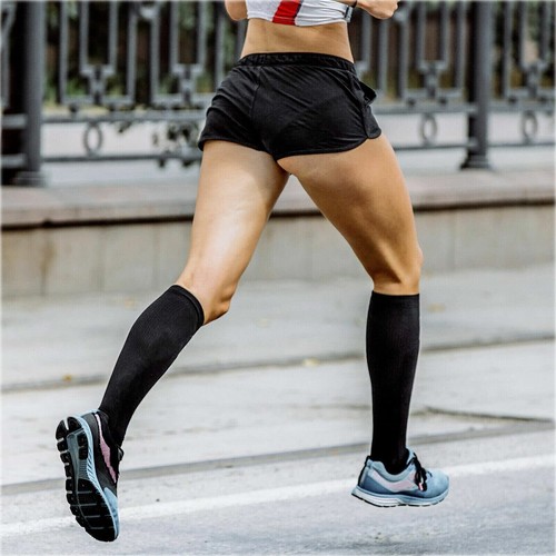 Open toe Toeless Compression Socks 3 Pairs for Women& Men 15-20 mmHg Knee Hig... - Picture 5 of 7
