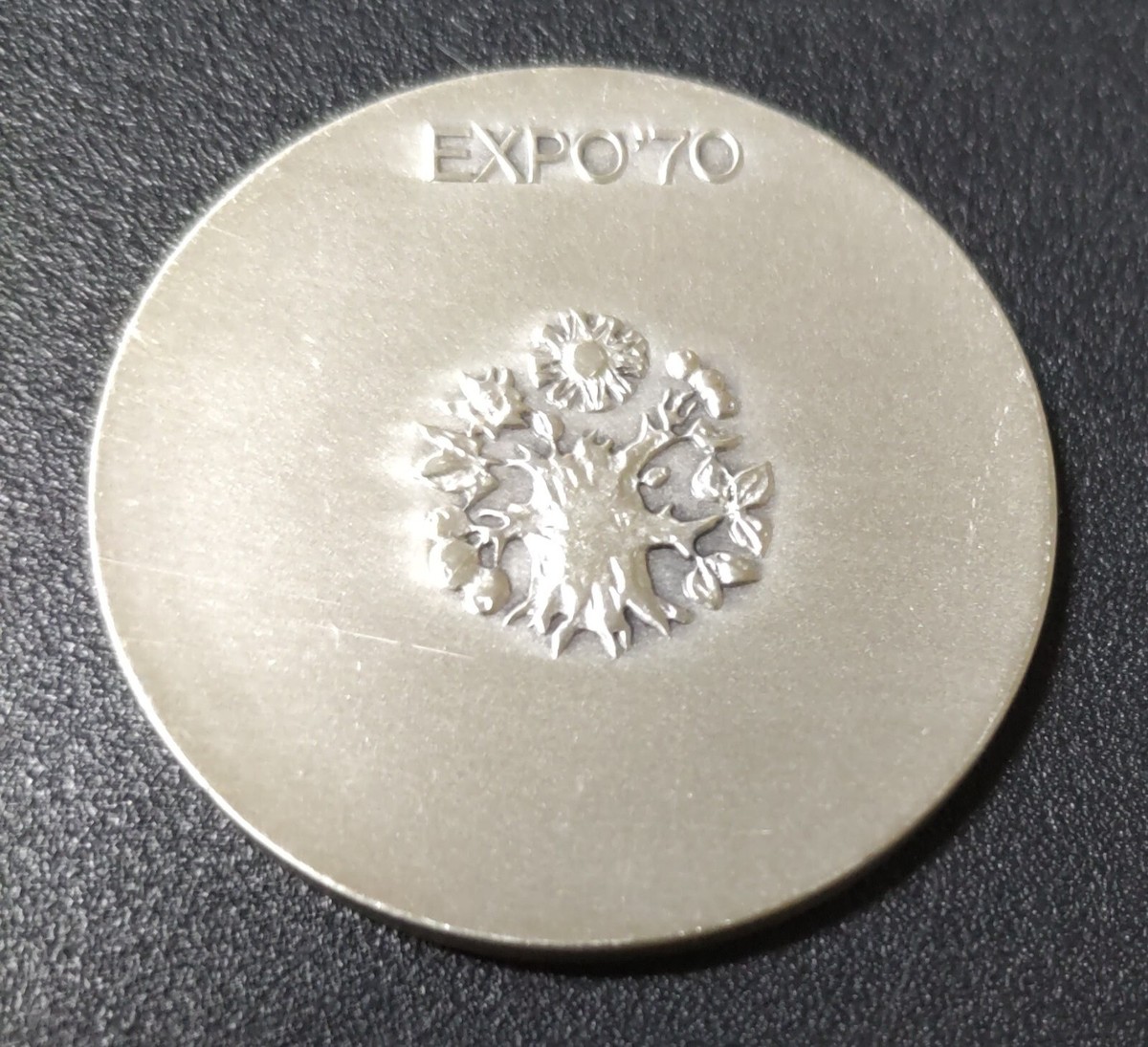 Japan Osaka Expo'70 Commemorative 2 Medals, Silver Sv925 ＆ Bronze