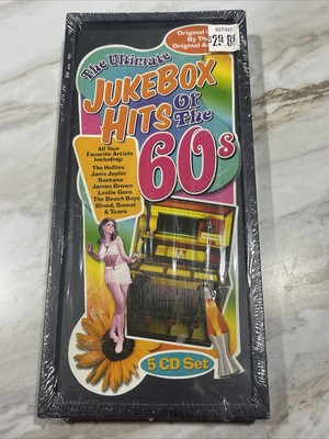  The Ultimate Jukebox Hits of the 60's 5 CD collection Complete Boxed Set NEW 