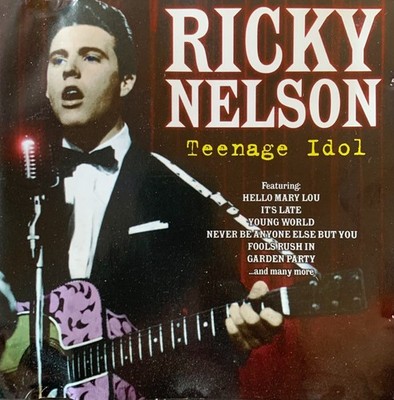 RICKY NELSON TEENAGE IDOL CD ALBUM SUNFLOWER RECORDS 2000 SUN 2030 22 TRACKS