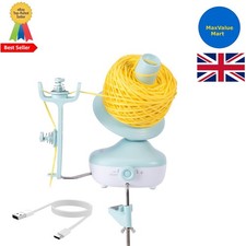 Etcokei Yarn Winder, Electric Wool Winder for Crocheting, Compact Mint Green