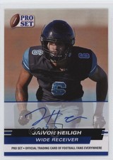2022 Leaf Pro Set Draft Auto Blue Jaivon Heiligh #PSA-JH2 Auto 4g8