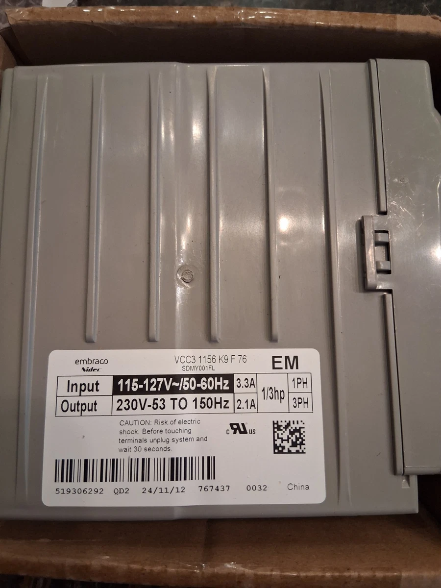 Inverter SIEMENS 12021197 embraco CF02D01 für Kompressor Gefrierschrank