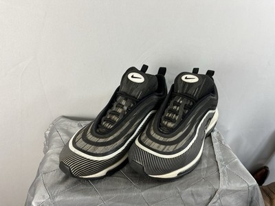 Nike Air Max 97 Ultra 17 Black White Mens 10.5 Running Shoes 918356-006 EUC 