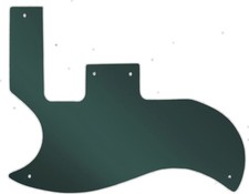 WD Custom Pickguard For Left Hand Gibson 1961-1970 SG Special #10S Smoke Mirror